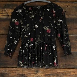 Urban Outfitters Floral Top.